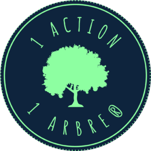 Edissio - Logo du label 1Action1Arbre - l'agence RSE qui plante des arbres