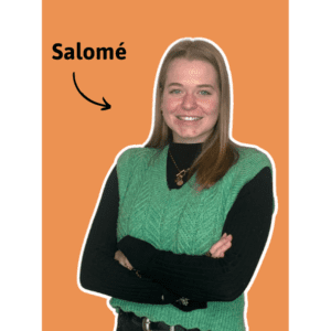 Salomé – Assistante de gestion d’activité Portrait de Salomé, assistante de gestion d'activité