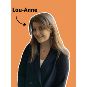 Portrait de Lou-Anne, chargée de clientèle