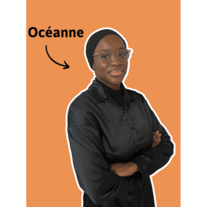 Océanne – Chargée de développement Portrait d'Océanne, chargée de développement