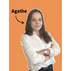 Portrait d'Agathe, graphiste webdesigner