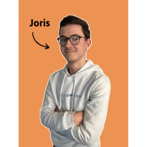 Portrait de Joris, développeur Web