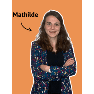 Portrait de Mathilde, assistante gestion