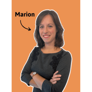 Marion – chargée de marketing et communication Portrait de Marion, chargée de marketing et communication